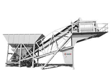 Mobile Concrete Batching Plant