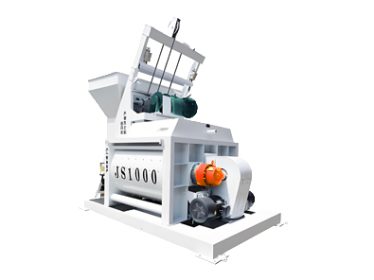 Twin Shaft Concrete Mixer