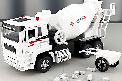 How Does a Concrete Mixer Truck Work?