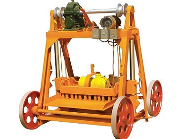 QMY4-45 Mobile Hollow Block Machine