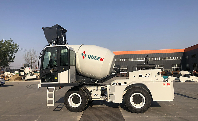 Self-loading Concrete Mixer