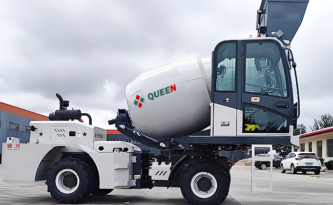 Self-loading Concrete Mixer
