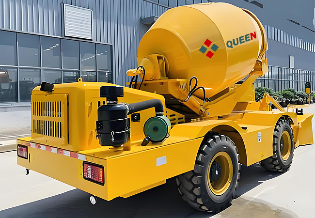 Self-loading Concrete Mixer