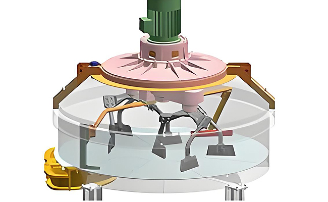 01 Working Principle of Planetary Concrete Mixer
