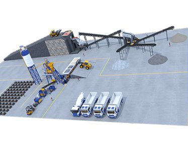 Construction Waste Recycling Block Production Line