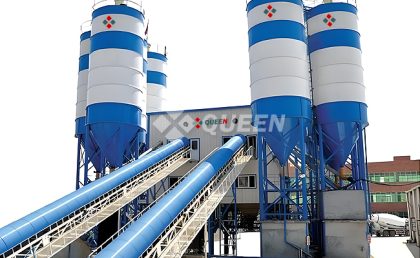 2HZS120 Concrete Batching Plant in the Philippines