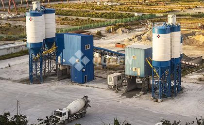 How Does the HZS Series Concrete Batching Plant Work?