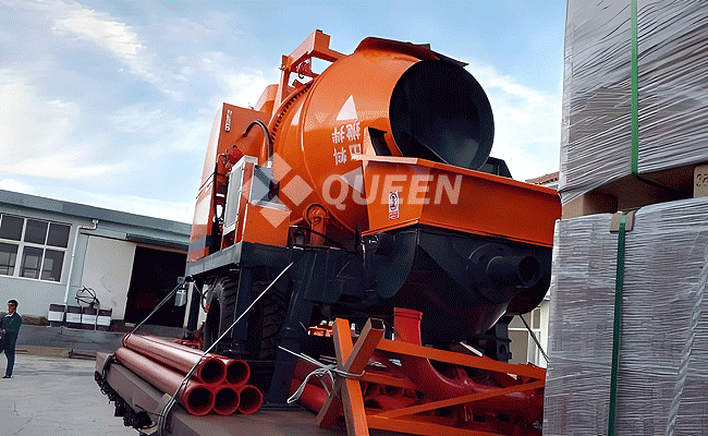 Concrete Mixer with Pump delivery