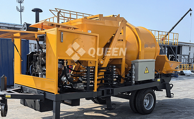 Price of Concrete Mixer with Pump